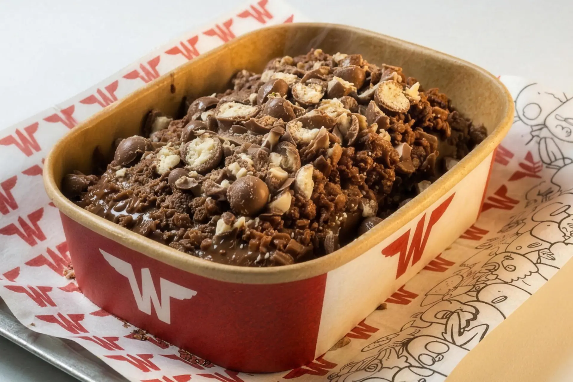 Maltesers Crunch Cake dessert from Wunderwings Slough